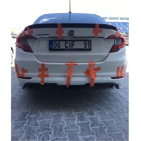 Resim Fiat Egea Spoiler - Fiat Egea Bagaj Çıtası - Otaksan Tuning 