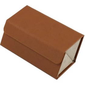 Resim Fancy starFancy Star 2 Bölmeli Gözlük Saklama Kutusu - Kahverengi (Yurt Dışından) 
