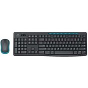 Resim Wholesale00 Logitech Mk275 Kablosuz Klavye Mouse Seti - 2.4ghz, Kısayol Tuşları, Tam Boyutlu Diğer 