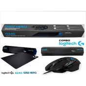 Resim Logitech G502 Hero Gaming Mouse & G240 Gaming Mouse Pad 