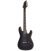 Resim Schecter Demon-6 Aged Black Satin Elektro Gitar 