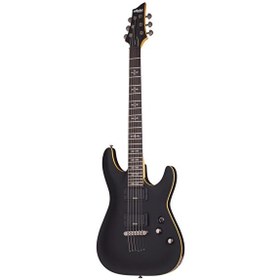 Resim Schecter Demon-6 Aged Black Satin Elektro Gitar 