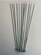 Resim Mobilreyon 25 Adet Kare Ciğer Kuşbaşı Şişi, En 3mm, Boy 50cm 