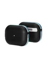 Resim Movenchy Apple Uyumlu AirPods Pro 2 2.nesil Mo-a8 Armor Kılıf - Sierra Blue Gri 