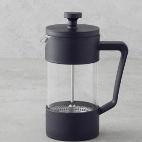 Resim River World 420 Ml'lik French Press Cam Siyah Renkli 