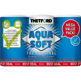 Resim Thetford Aqua Soft Tuvalet Kağıdı 6'lı Paket 