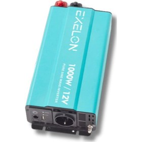 Resim Exelon 12 V 1000w Tam Sinüs İnverter 