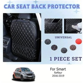 Resim Dashanshop Smart Forfour 2016-2019 Oto Kolçak Koruyucu Saklcep Cebi Taban Koruma 1 Adet Siyah 