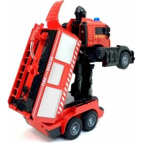 Resim Never Şarjlı Işıklı Dönüşebilen Robot Itf 115474 