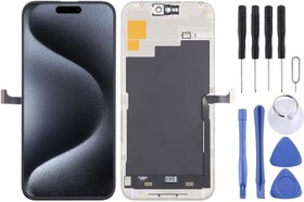 Resim iPhone 15 Pro Max Uyumlu Lcd Ekran Dokunmatik Oled 