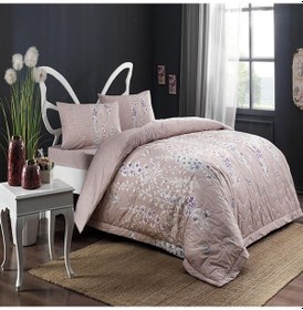 Resim Taç Sarah Complete 4 Mevsim Kapitone Nevresim Takımı Tek Kişilik 