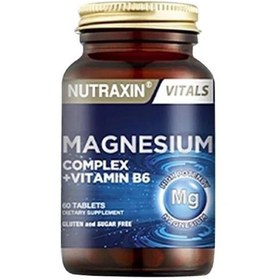 Resim Nutraxin Magnesium Complex Vitamin B6 60 Tablet 