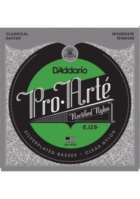 Resim D'addario Ej29 Klasik Tel Set Moderate Tension Flamenco 