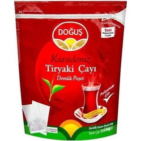 Resim Doğuş Karadeniz Tiryaki Demlik Poşet Çay 25x40 Gr 