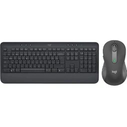 Resim Logitech Signature K650 + M650 L Büyük Boy Siyah Kablosuz Klavye-Mouse Seti 