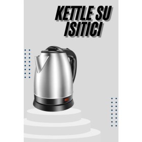 Resim Eilo Luxe Kettle C F Tipi 220-240V Paslanmaz Çelik Elektrik Kablolu Otomatik Kapanma - AA002C-67Y078 