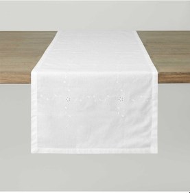 Resim Linens Petunıa 45x170 Cm Runner Kırık Beyaz Kırık Beyaz 