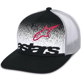 Resim Alpinestars Component Trucker Şapka Siyah Beyaz 
