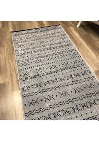 Resim Hoom Rugs Prestij Eko 335 Açık Gri Dekoratif Yıkanabilir Kilim 