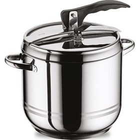 Resim Home Perfect 12 Litre Düz Düdüklü Tencere - İndüksiyon Kapsül Tabanlı 