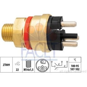 Resim Facet 7.5637 Hararet Musuru Radyator Fanı 190 W201 85 93 W124 84 92 S124 85 91 C124 87 92 