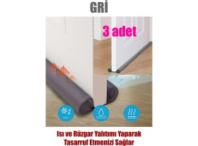 Resim Ankaflex 3 Adet Kalorifer Peteği Arkası Isı Yalıtım Levhası ve 3 Adet Kapı Altı Rüzgar ve Ses Önleyici 
