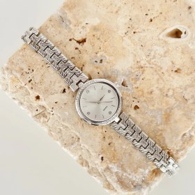 Resim Tanyus Gri Beyaz Saat 