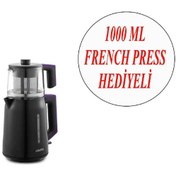 Resim Altabi Çay Makinesi Ve Cam French Press 1000 ML 