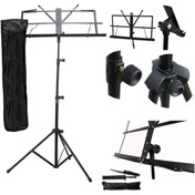 Resim Hepta Collection Chroma Nota Sehpası Portatif -Katlanır-Sağlam Metal Konstrüksiyon 