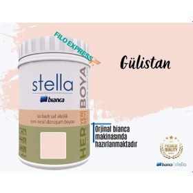 Resim Bianca Stella Su Bazlı Saf Akrilik Boya 1 L Gülistan 