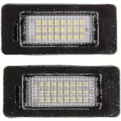 Resim 2 Adet/takım Araba Bagaj Kapağı Led Plaka Lambası 24 Led Lamba 