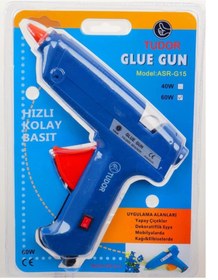 Resim Genel Markalar 60w Sıcak Silikon Tabancası Anahtarlı + 10 Adet Silikom Mum 