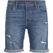 Resim Jack & Jones Rick Original Shorts Am 471 50sps Erkek Mavi Şort 12201626-07 