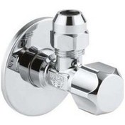 Resim Grohe 1/2 Girişli X 3/8 Çıkışlı Ara Musluk Krom 