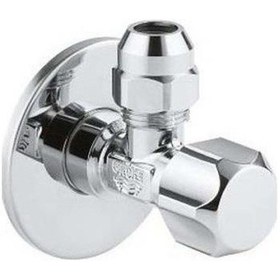 Resim Grohe 1/2 Girişli X 3/8 Çıkışlı Ara Musluk Krom 