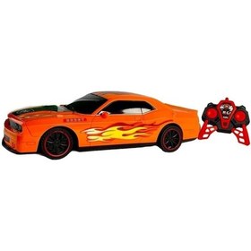 Resim Limon Oyuncak Uzaktan Kumandalı 1/8 Şarjlı Araba 789-207a Turuncu Turuncu 