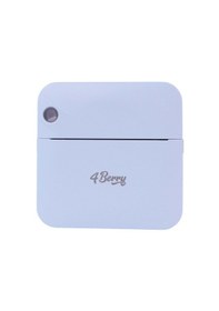 Resim C17m Mavi Mini Bluetooth Yazıcı Termal, Portable, Kartuşsuz Bas 