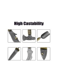 Resim Besthome1 El Yapımı Bıçak İçin Yüksek Kaliteli Damascus Çelik Levha, Farklı Desenler Ve Dayanıklı Özellikler 