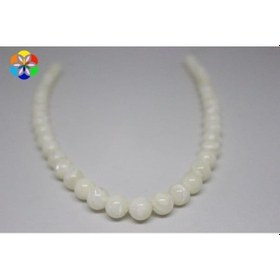 Resim Sedef Taşı Dizi 10Mm (Beyaz) 