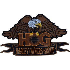 Resim SUNA GİYİM harley büyük boy ceket yelek için arma 