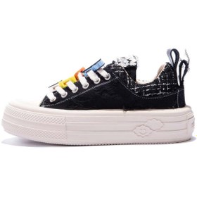 Resim Gusse Scootland Kadın Emoji Taşlı Spor Sneaker Ayakkabı 19000-4 