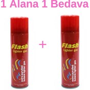 Resim Flash Çakmak Gazı 2 Adet Birden 