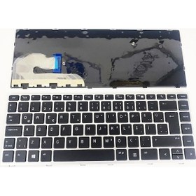 Resim Alfabilgisayar HP Uyumlu Elitebook L14377-141, L09813-141 Klavye Tuş Takımı 
