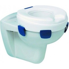 Resim Medikaltec Her Klozete Uyumlu Kapaksız Klozet Yükseltici 