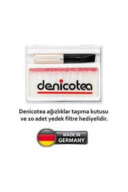Resim DENİCOTEA Denicotea 20264 Ejectör Filtreli Sigara Ağızlığı Gold 