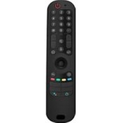 Resim Sunshinee Lg Smart Tv Için Yumuşak Silikon Koruyucu Uzaktan Kumanda Kılıfları AN-MR21GC / MR21N / MR21GA(SIYAH) (Yurt Dışından) 