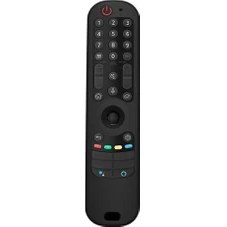 Resim Sunshinee Lg Smart Tv Için Yumuşak Silikon Koruyucu Uzaktan Kumanda Kılıfları AN-MR21GC / MR21N / MR21GA(SIYAH) (Yurt Dışından) 