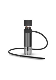 Resim Taşınabilir Kalem Nargile Takımı Siyah 1 Adet 