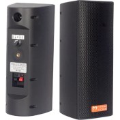 Resim Magicvoice Mv-26 2x7,5 cm 50W 3 Yollu Siyah Sütun Hat Trafolu Hoparlör 2'li Takım 