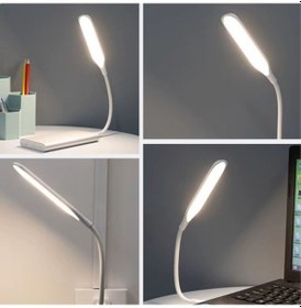 Resim Konyax Kompakt Usb Beyaz 14 Ledli 3 Kademeli Dokunmatik Okuma Lambası Çok Renkli 